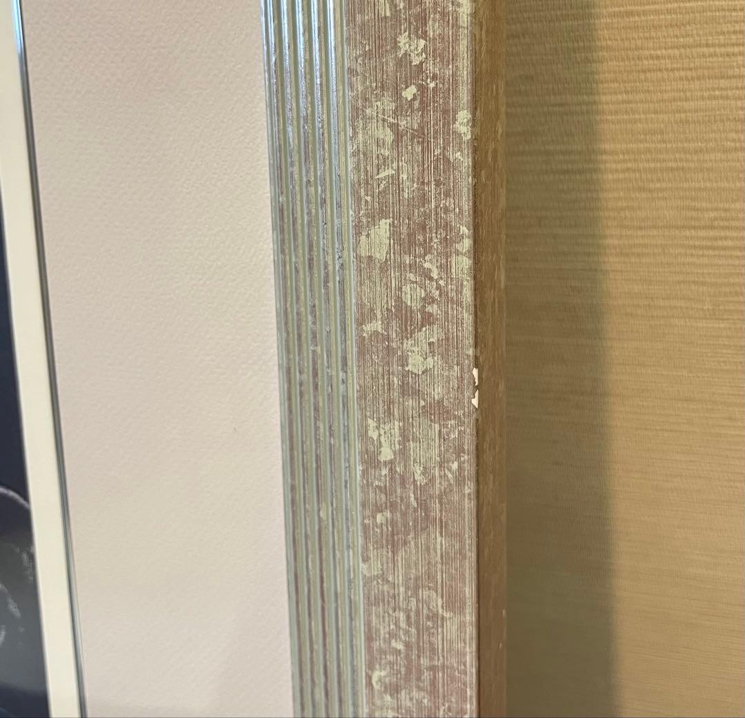 深見東州「おぼろ月夜の白山」大型シルクスクリーン 直筆サイン 絵画