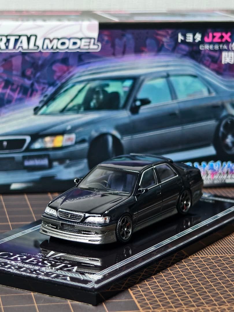 1/64 MORTAL × 関村 クレスタ JZX佛山限定 サイン入り！