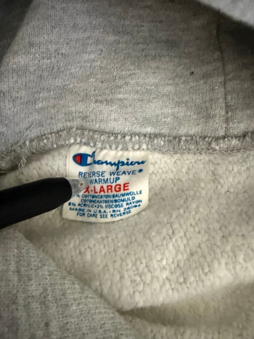 80sトリコタグ　チャンピオン　リバースウィーブ