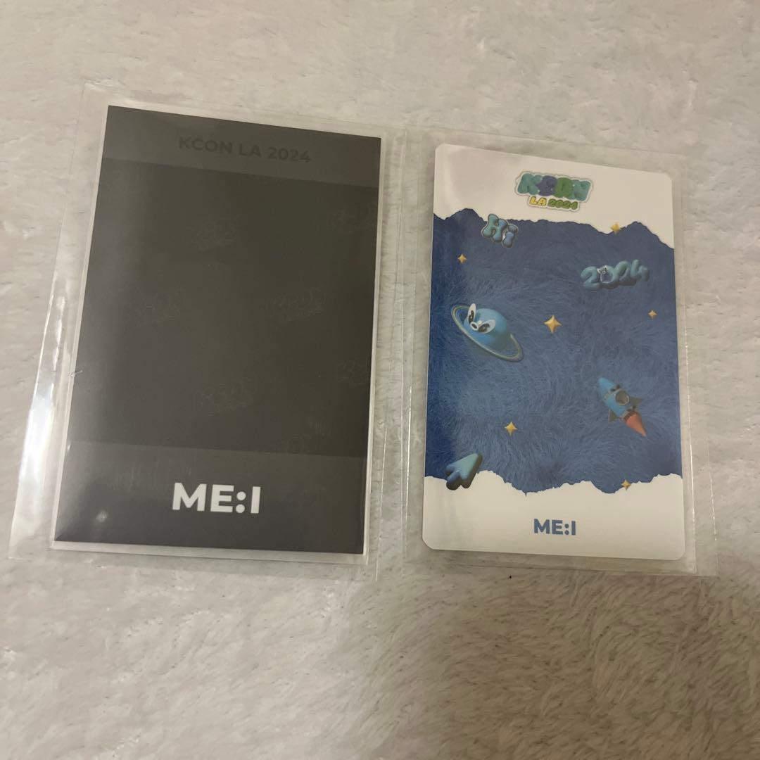 最終値下げ【送料込】ME:I 海老原鼓 KCON LA オンライン ポラ