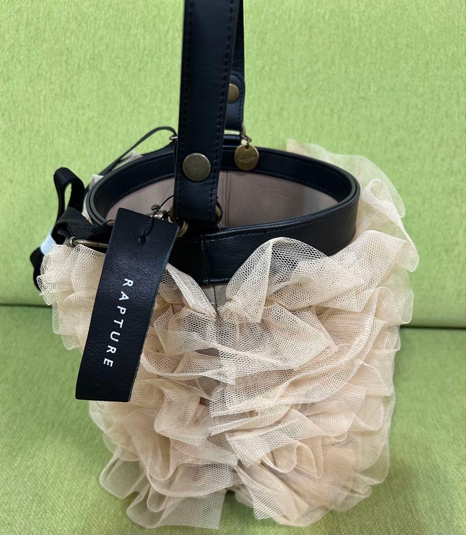 ⭐︎新品⭐︎RAPTURE （ラプチャー）シアーチュール2wayバケットバッグ