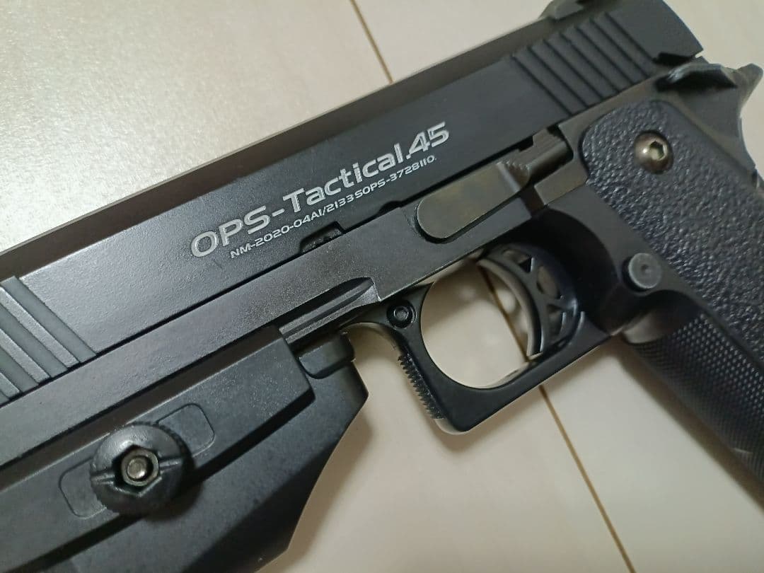 【中古品】東京マルイ ガスガン「ハイキャパ4.3 タクティカルカスタム」＋α