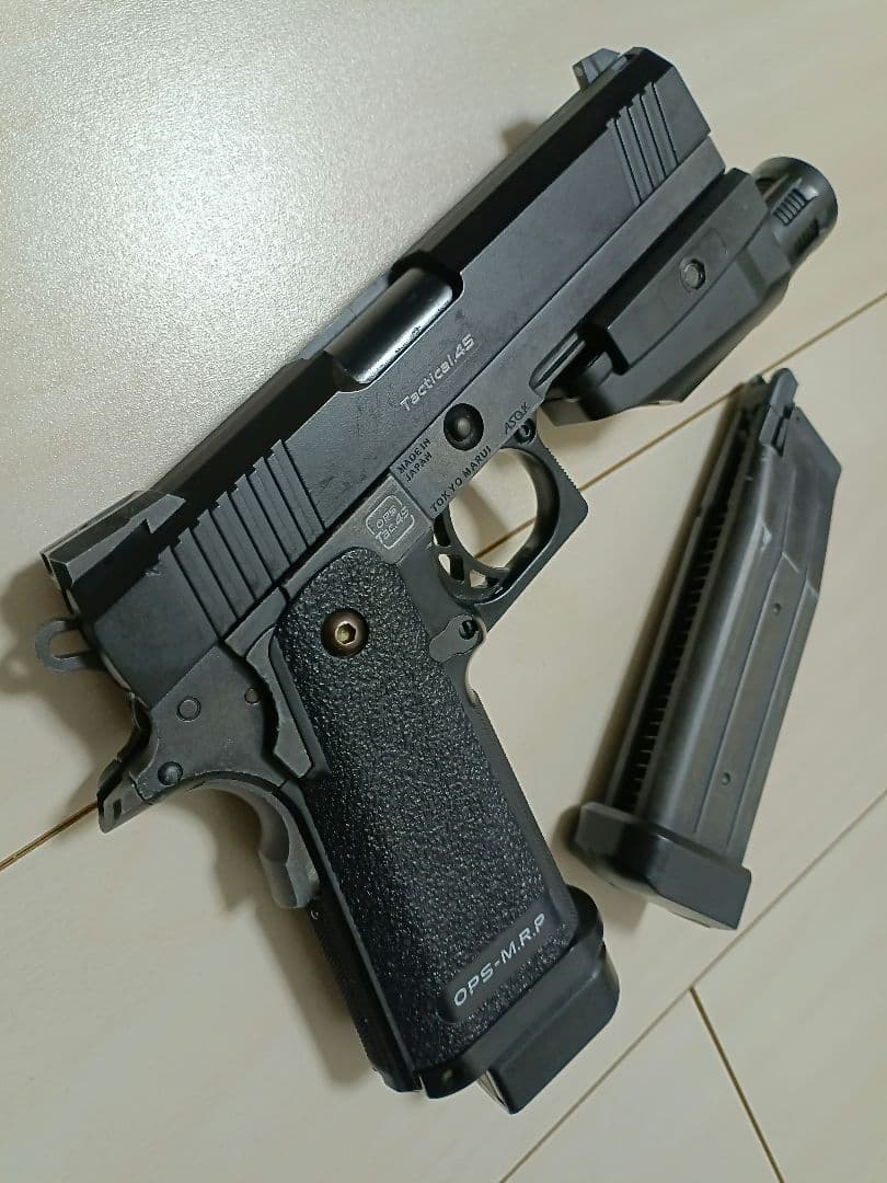 【中古品】東京マルイ ガスガン「ハイキャパ4.3 タクティカルカスタム」＋α