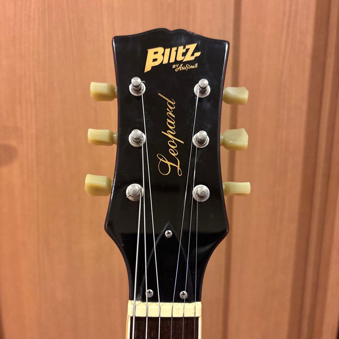 Blitz by Aria pro II Leopard 新品弦張替済