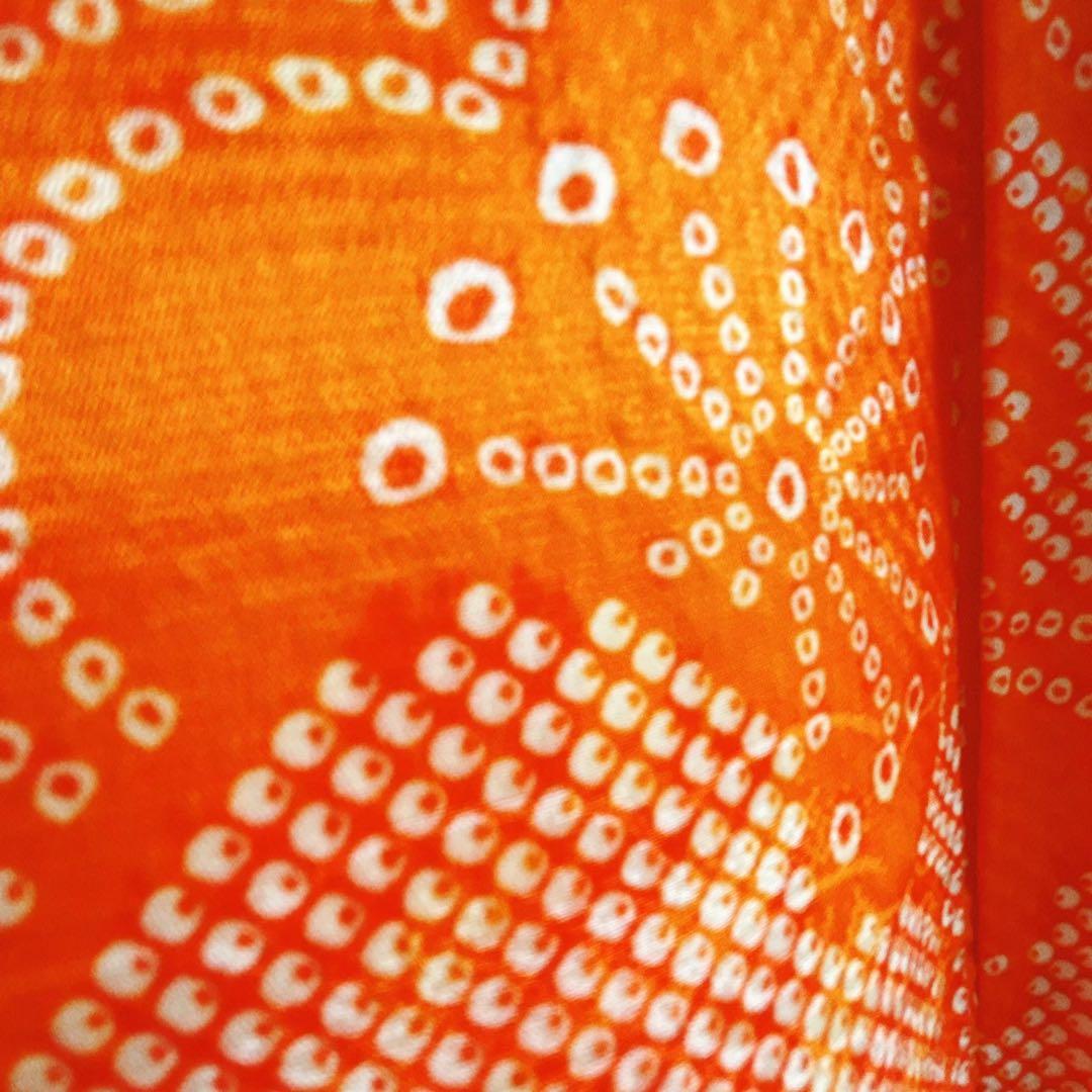 七五三セット　7歳女の子　化繊　総しぼり柄　豪華刺繍　52337