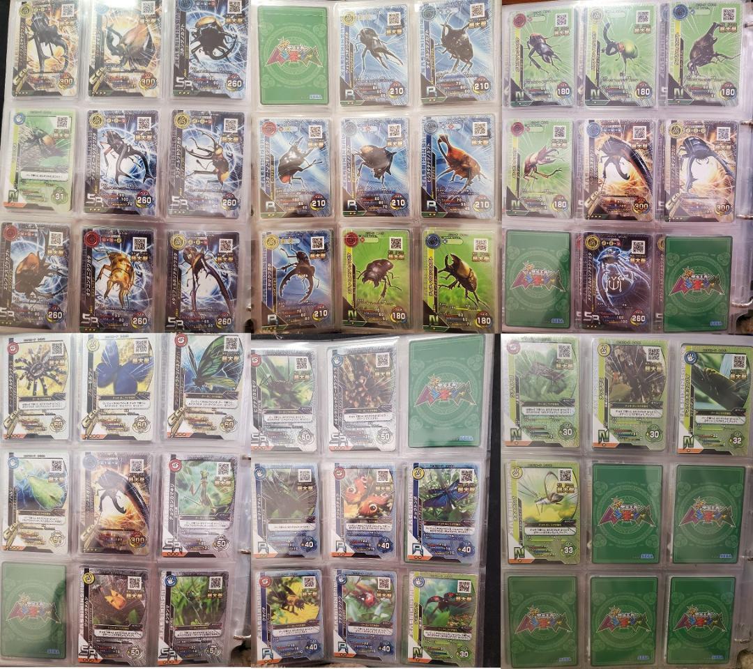 新ムシキング　1-4弾フルコンプ　5弾　プロモセミコンプ　ID無　希少セット