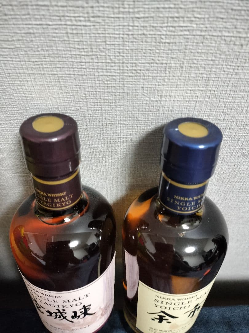 ニッカウイスキー　宮城峡　余市　700㍉　2本セット☆
