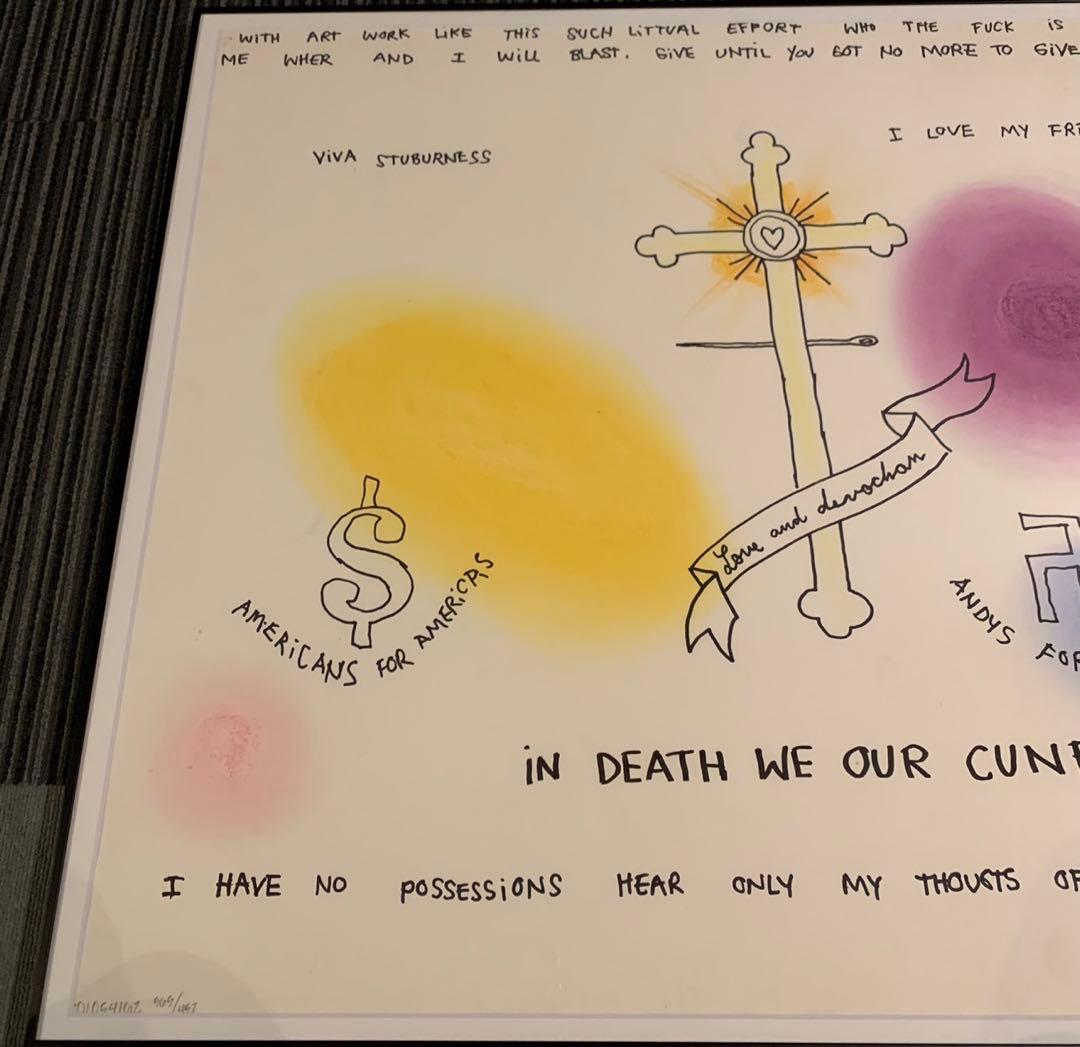 真作 1点物 mark gonzales gonz マークゴンザレス 絵画