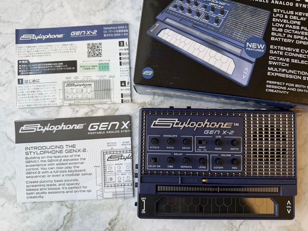 スタイロフォン Gen X-2 日本語説明書付Stylophone