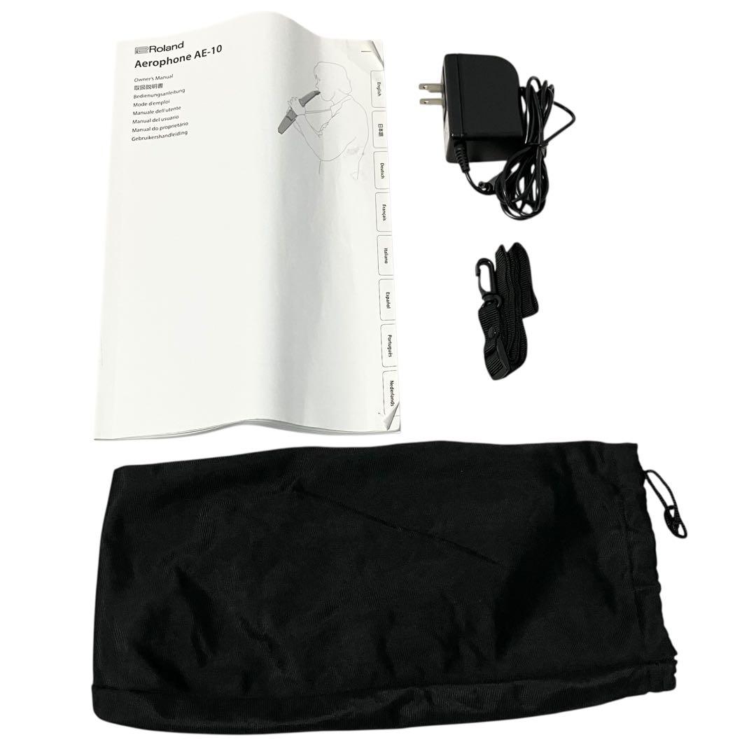 ローランド エアロフォン AE-10 ホワイト ケース付 サックス Roland