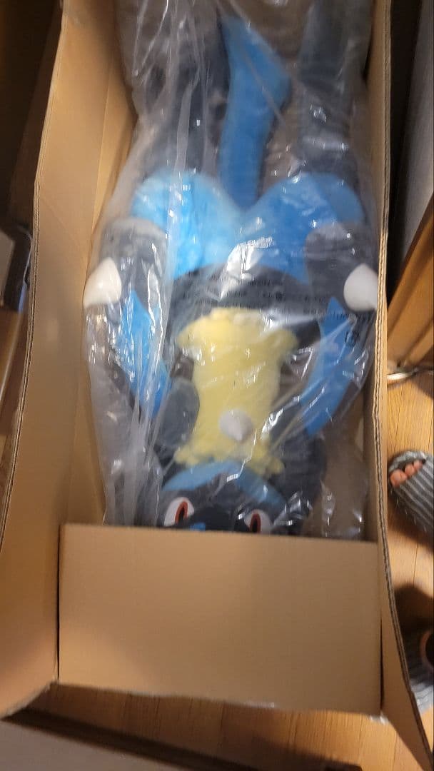 等身大ルカリオぬいぐるみ