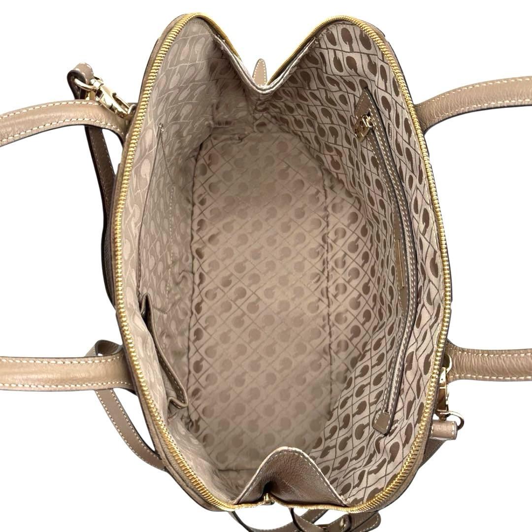 美品◎ゲラルディーニ 2way 斜めがけ ショルダーバッグ ミニボストン レザー