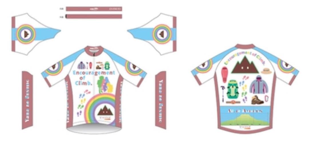 ヤマノススメ サードシーズン サイクルジャージ アイコン サイズM