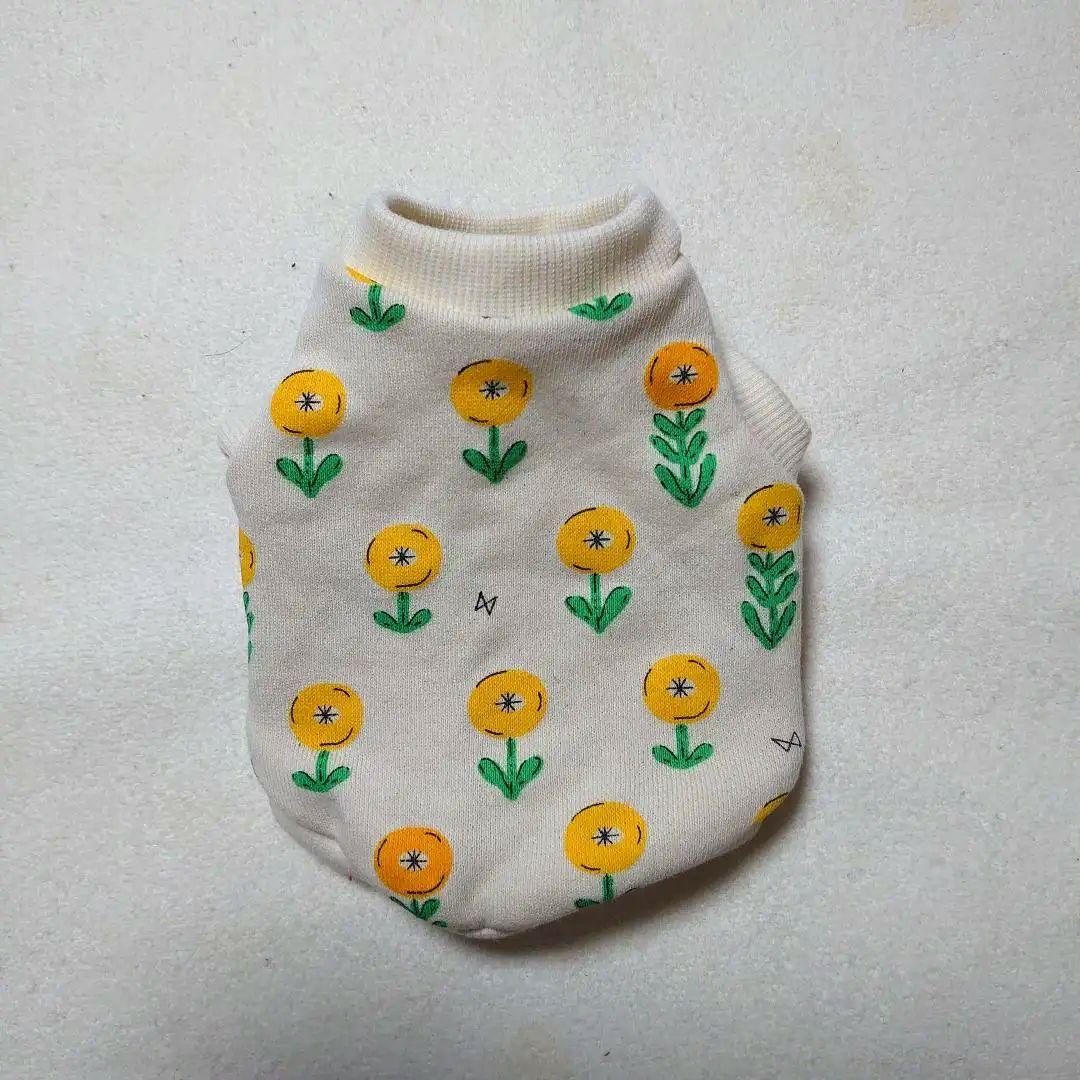 犬服 3S わんこの普段着　たんぽぽ