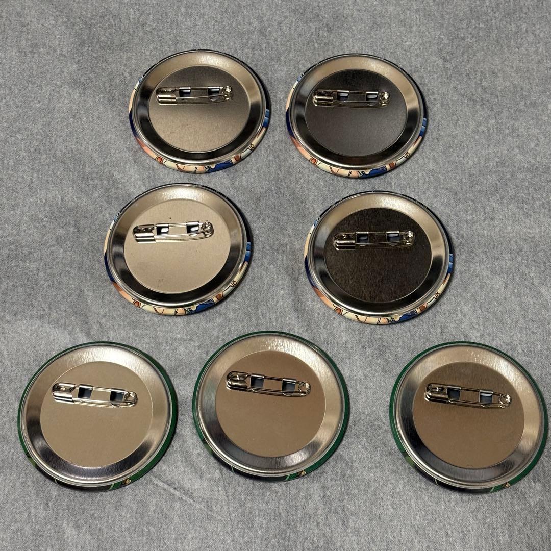 ONEPIECE 20周年 とるパカ缶バッジ ゾロ 7点セット