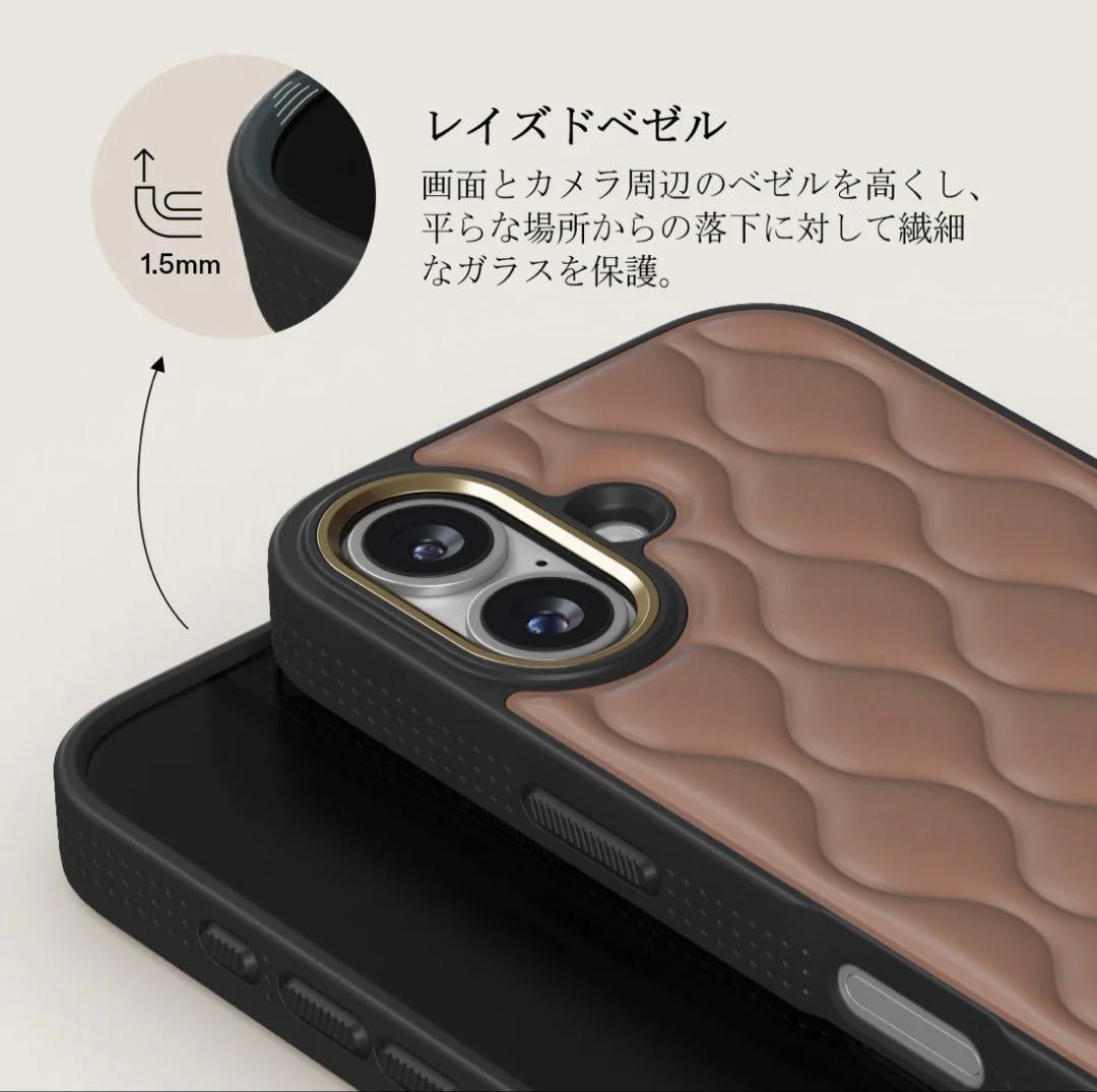 新品　未使用✨BURGA iPhone 17 ケースDemure ゴールド