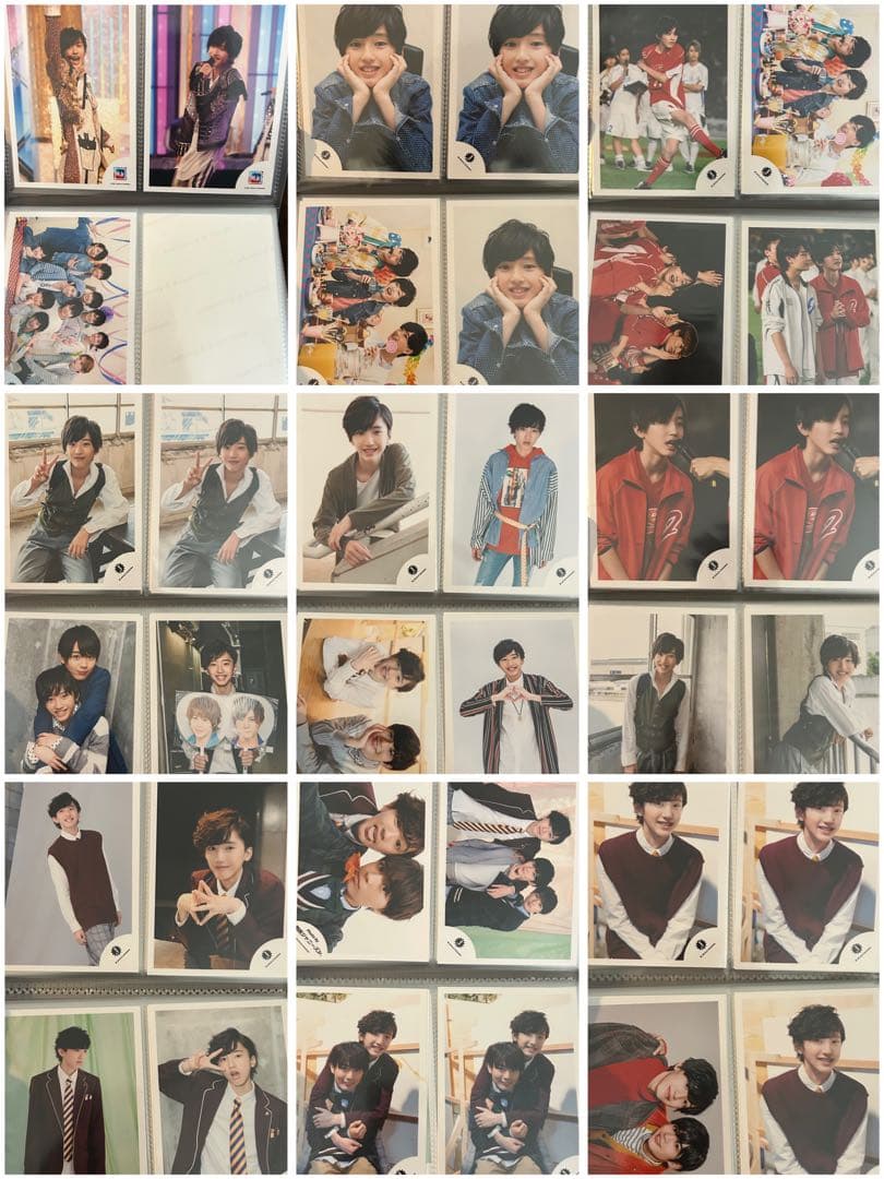 なにわ男子　道枝駿佑　公式写真セット