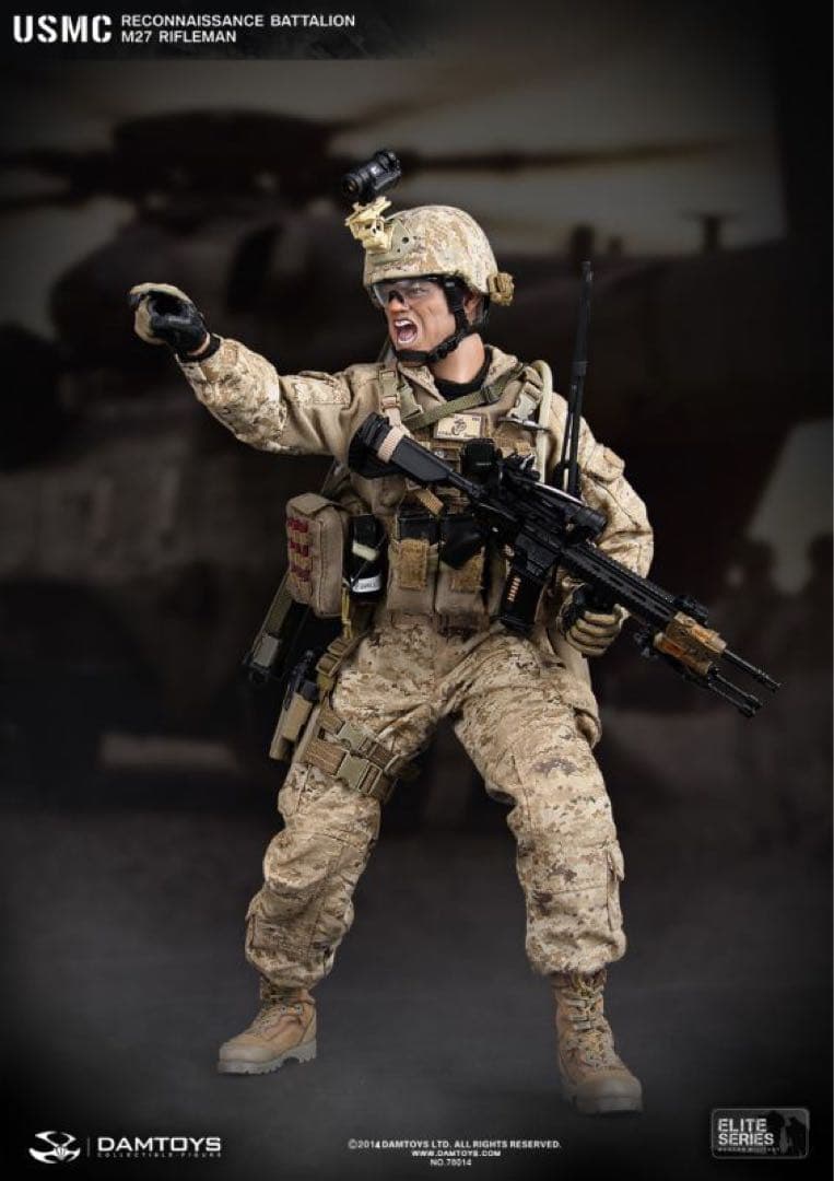 damtoys 1/6 フィギュア　ミリタリー　装備　特殊部隊　アメリカ海兵隊