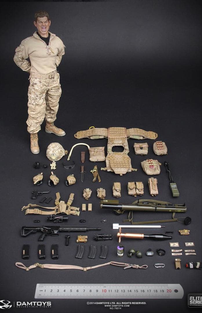damtoys 1/6 フィギュア　ミリタリー　装備　特殊部隊　アメリカ海兵隊