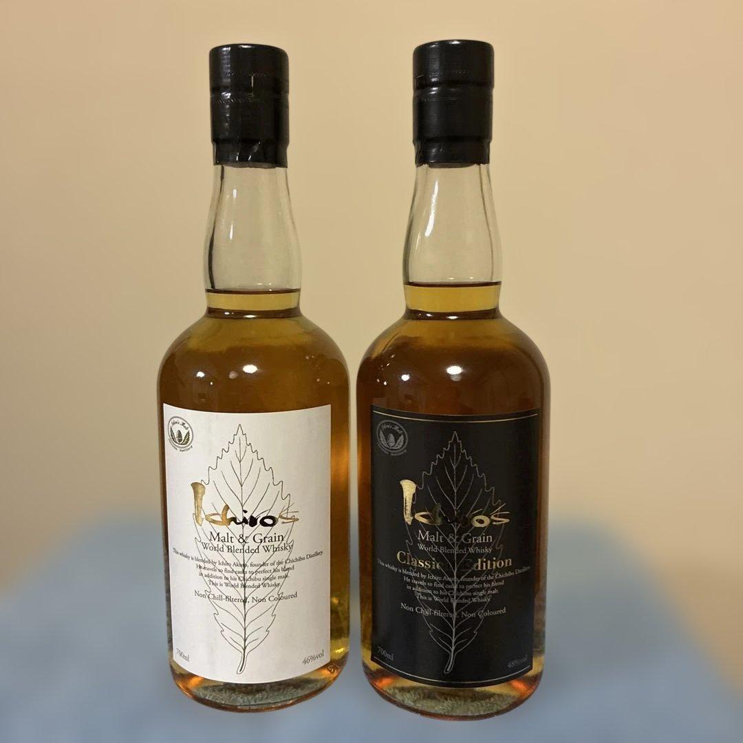 イチローズ モルト&グレーン2種 700ml ウイスキー