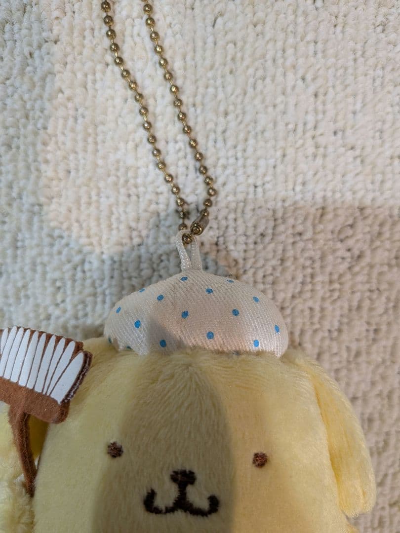 ポムポムプリンカフェ 横浜 ポムポムプリン お掃除 マスコット2016年