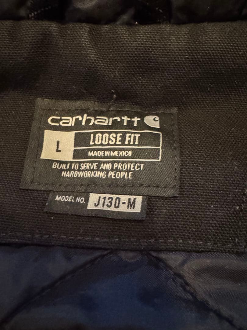 Carhartt フード付きジャケット ブラック