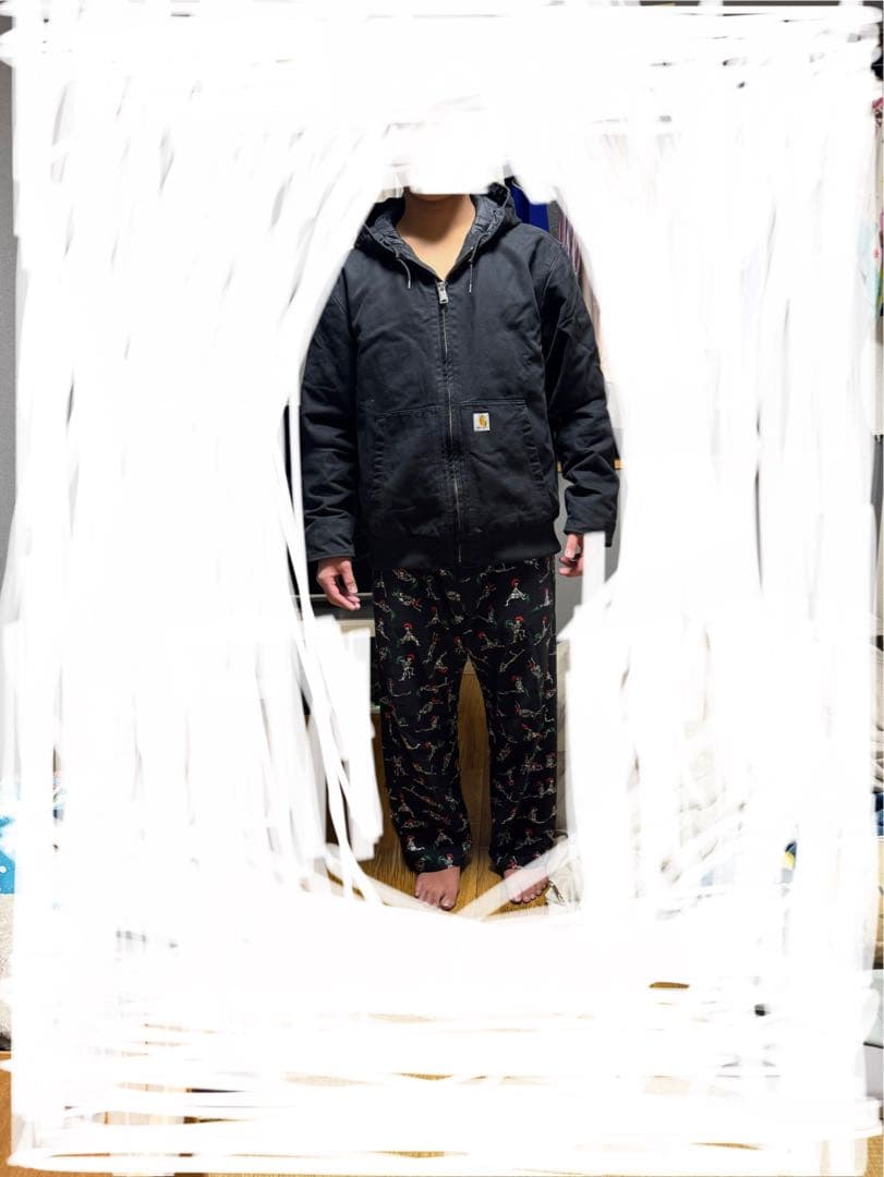 Carhartt フード付きジャケット ブラック