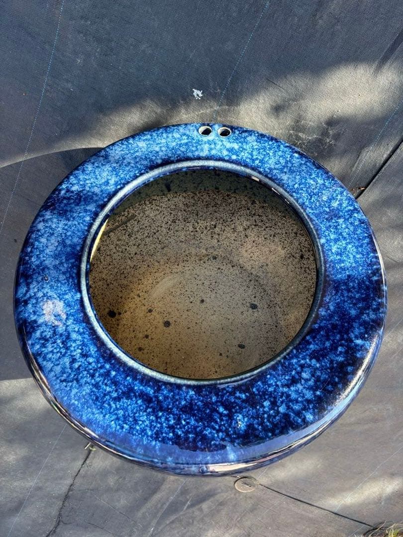 陶器　メダカ鉢・火鉢・花鉢