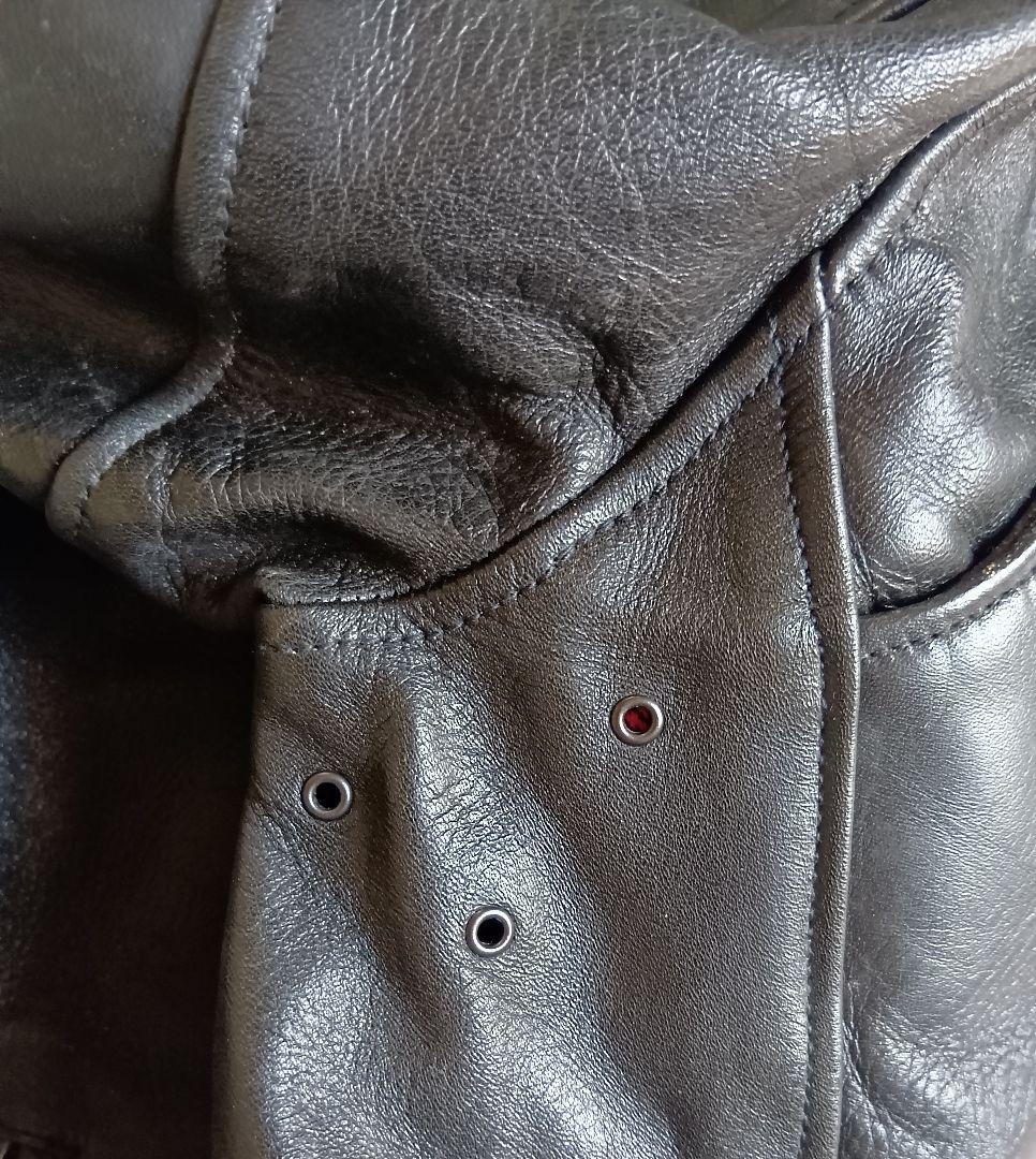 フェローズ　レザー・ジャケット（馬革）　ブラック　サイズ 40（メンズL）