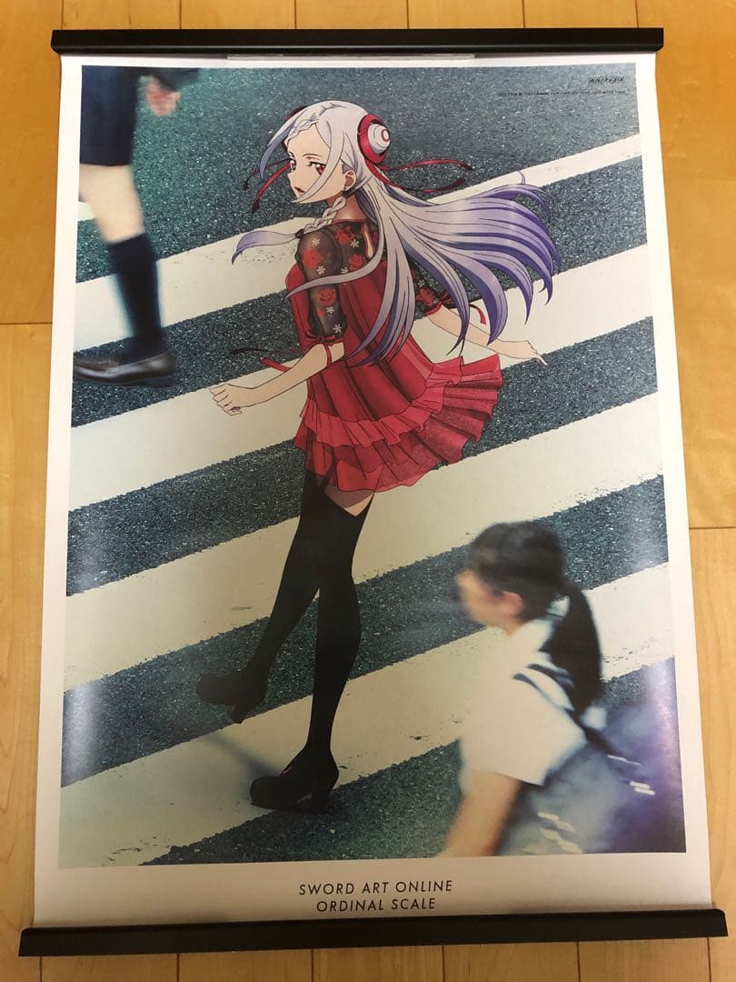 【非売品】ソードアートオンライン オーディナルスケール ユナ B2 ポスター