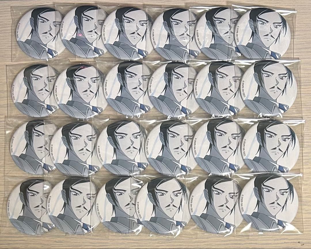 諸伏高明 缶バッジ コナンプラザ 24個