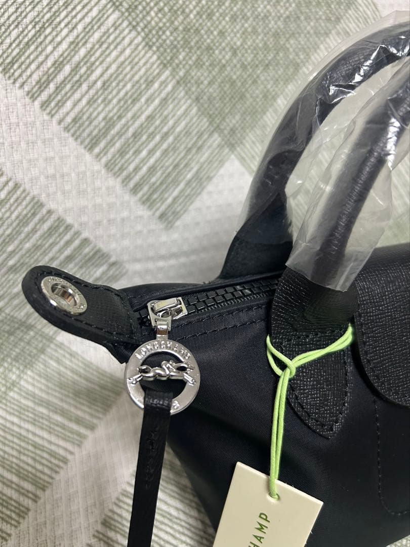 《LONGCHAMP》プリアージュ トップハンドバッグ　XS/黒