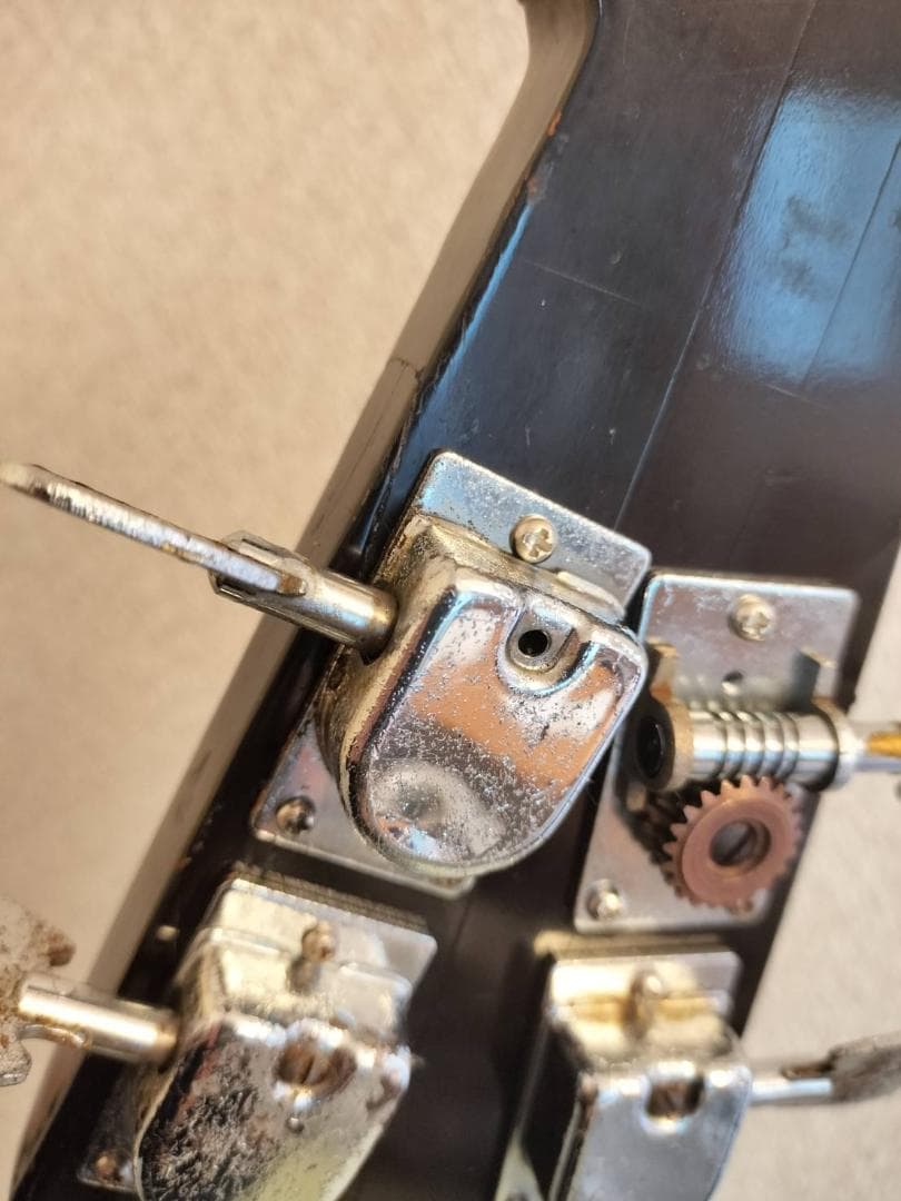 TEISCO NB-1 テスコ ビンテージベース ビザール ヘッド補修跡有