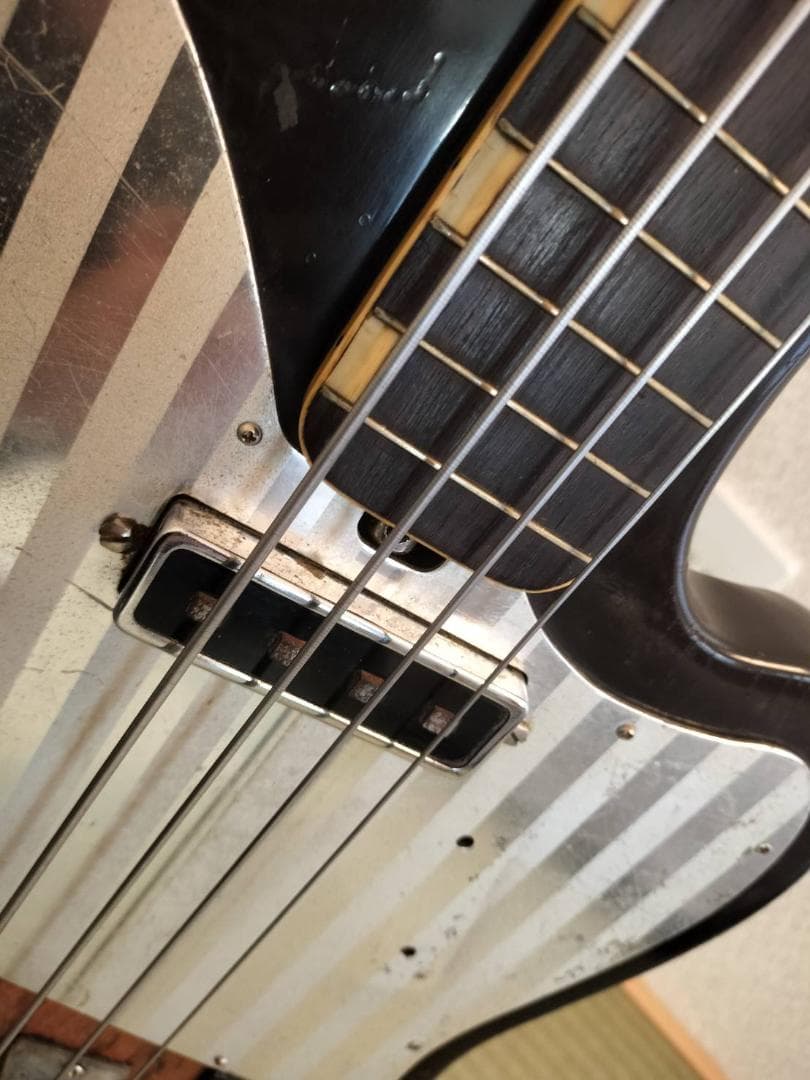 TEISCO NB-1 テスコ ビンテージベース ビザール ヘッド補修跡有