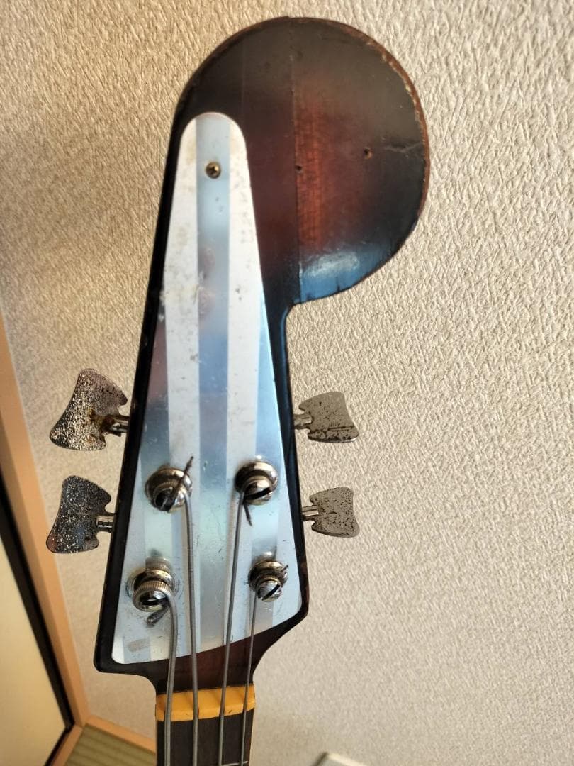 TEISCO NB-1 テスコ ビンテージベース ビザール ヘッド補修跡有