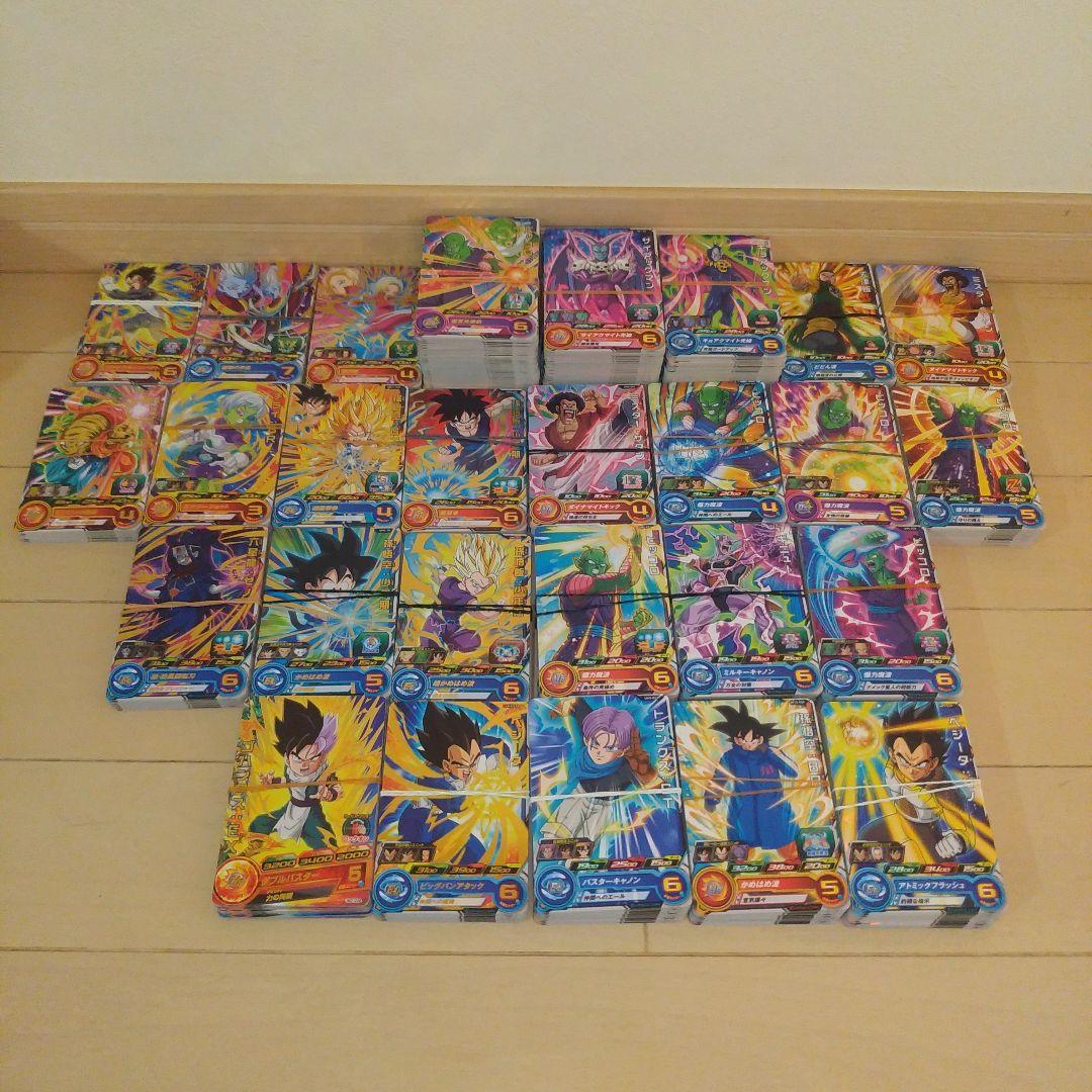 【ダブり無し】ドラゴンボールヒーローズ　約3000枚　まとめ売り　引退品
