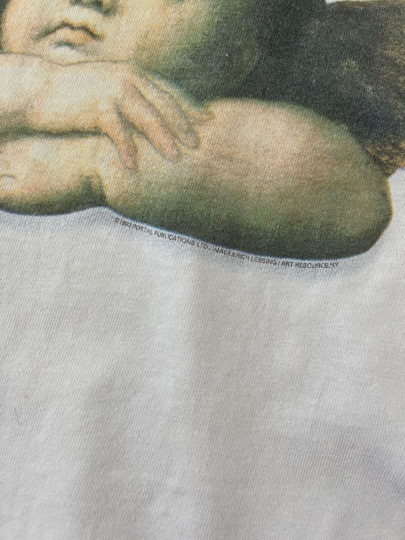 90s Hanes ラファエロアートTシャツ システィーナの聖母　ヴィンテージ