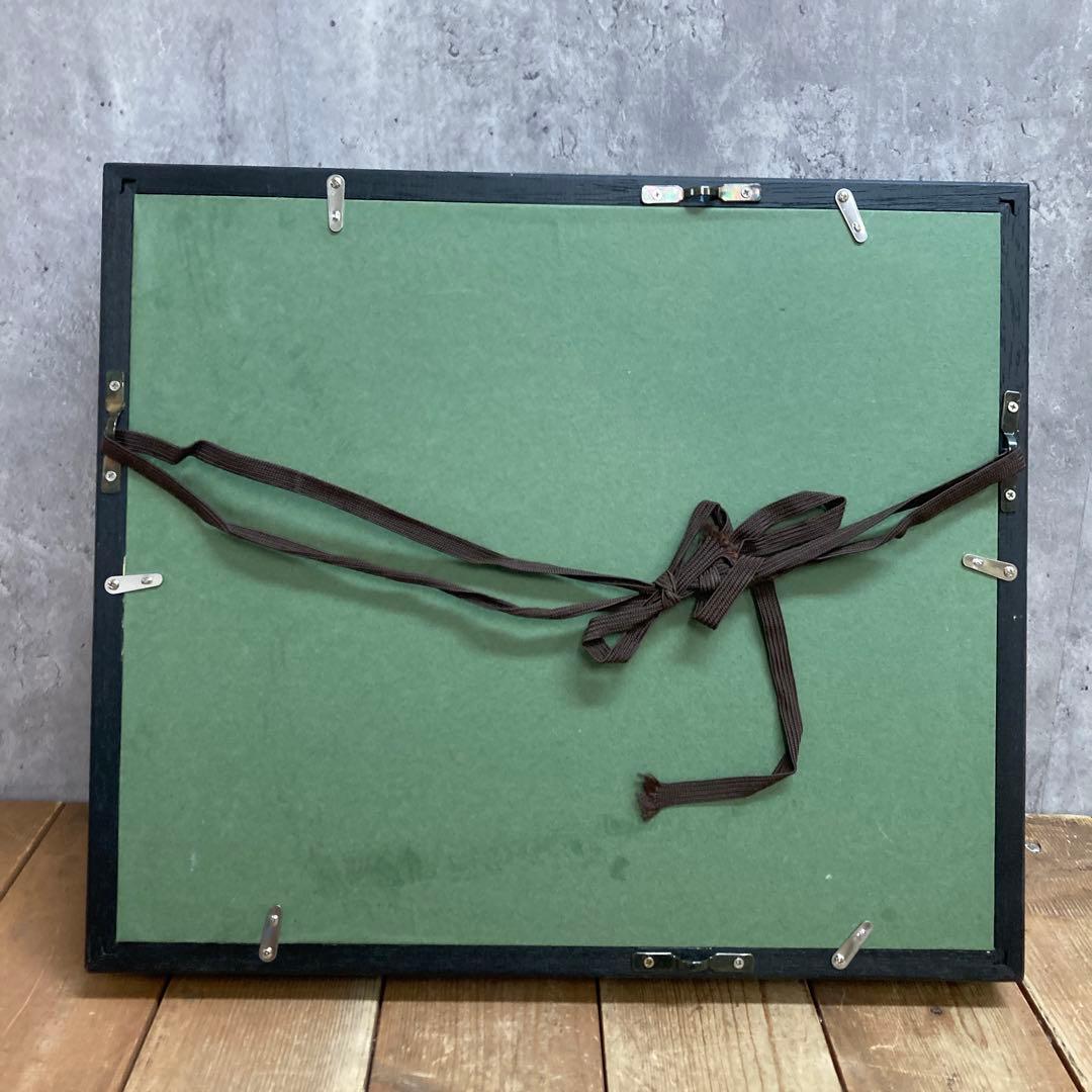 【真作】中井亮「ほおずき」油彩画 F3号程度 サイン有 額装済み 静物画