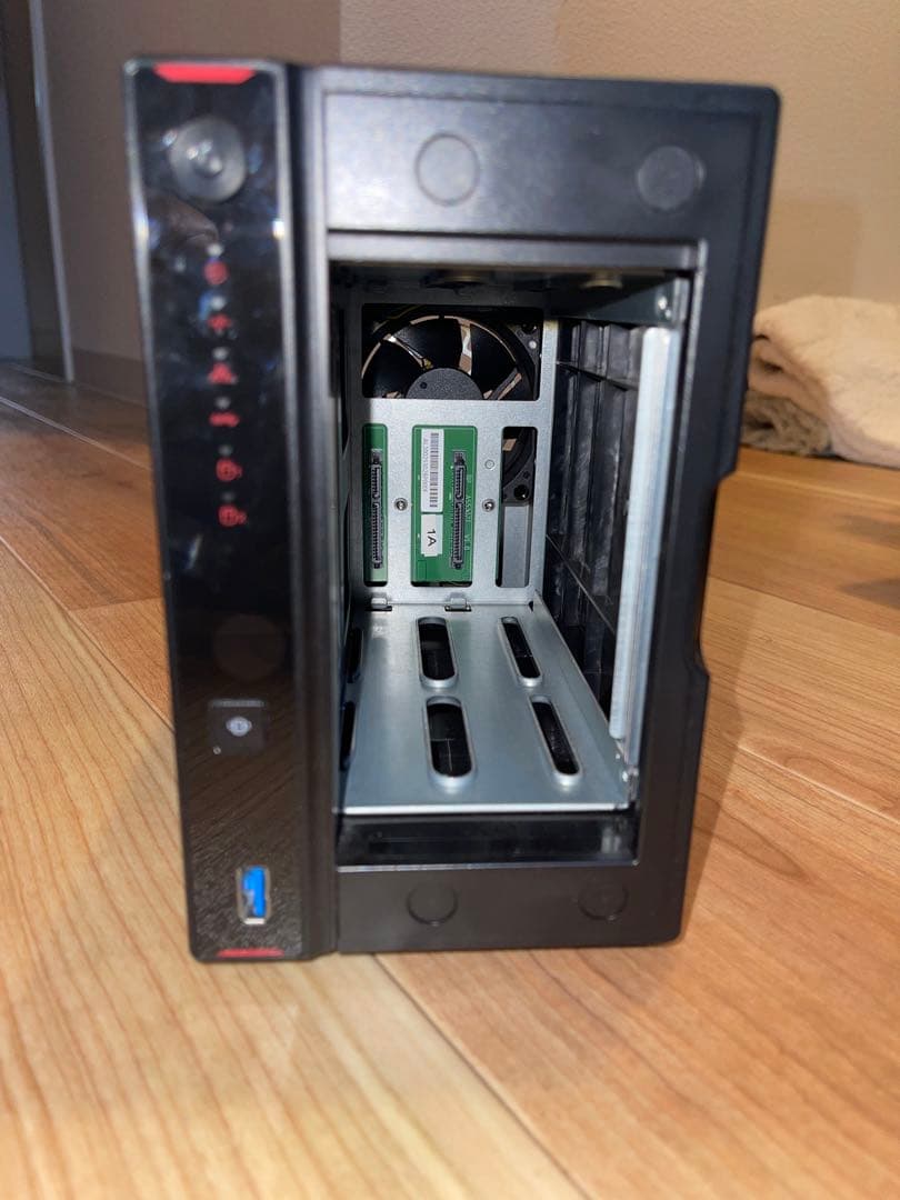 ASUSTOR AS5202T 6GB RAM増設 2ベイ NAS