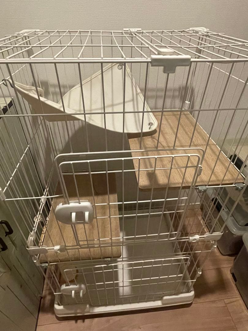 ミニキャットケージ 2段タイプ コンパクト