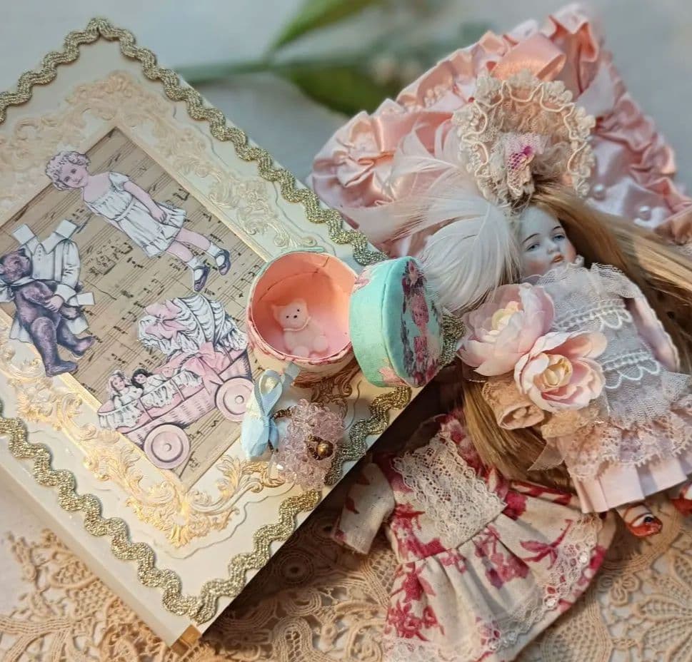 お衣装セット　Handmade　ミニョネット　ビスクドール　着せかえ