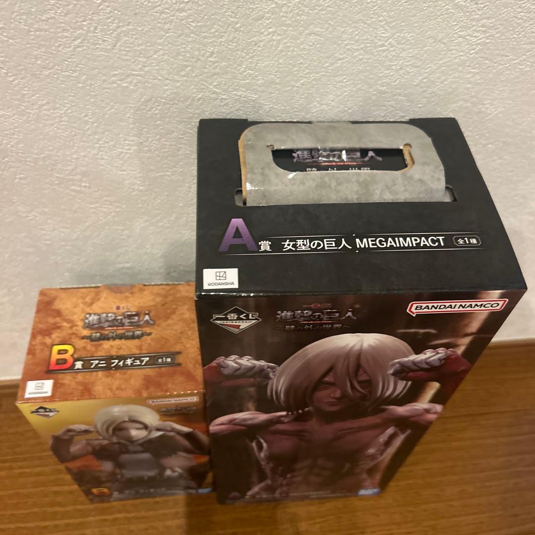 一番くじ　進撃の巨人　女型の巨人 アニ　フィギュア