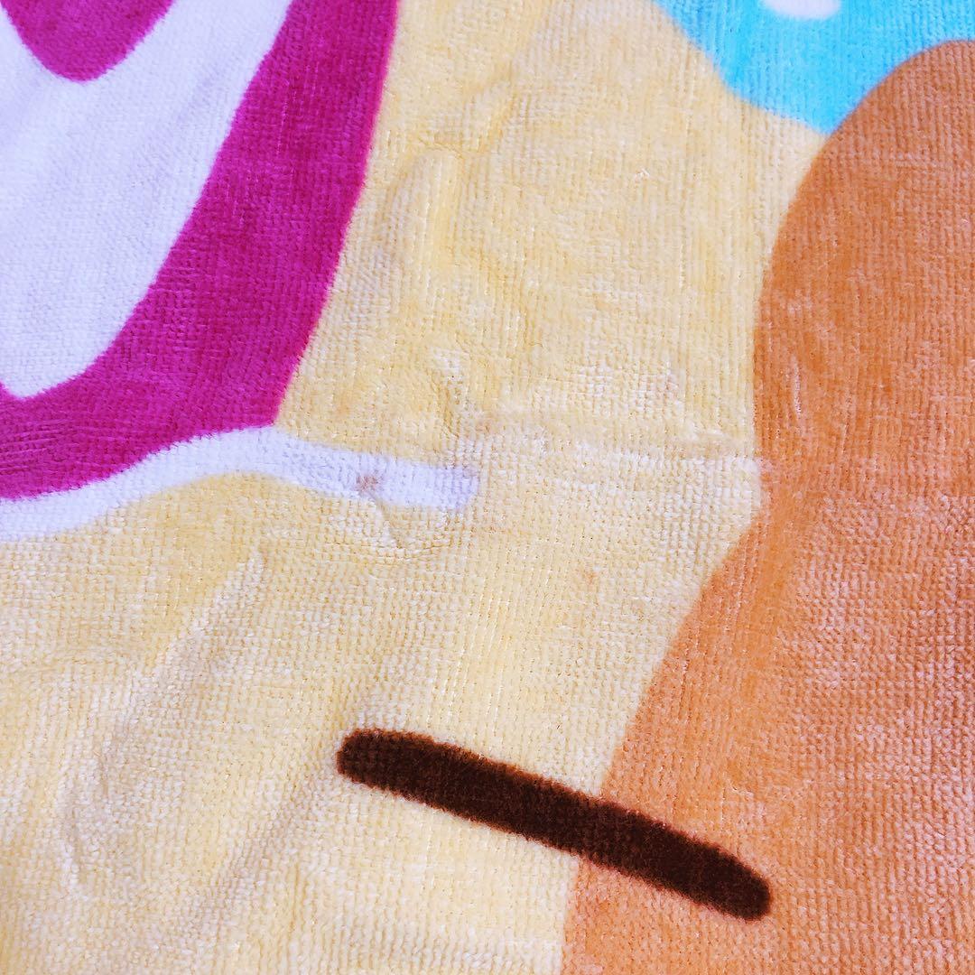 希少レア　ハローキティ　日焼けキティ　ビーチ　タオル　2002 サンリオ　レトロ