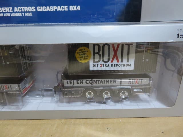 WSI 1/50 SCANIA コンテナ+ Palfinger