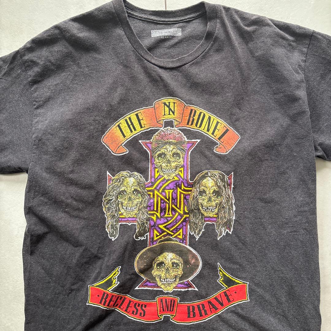 THE BONEZ Scull Cross Tee Tシャツ XL