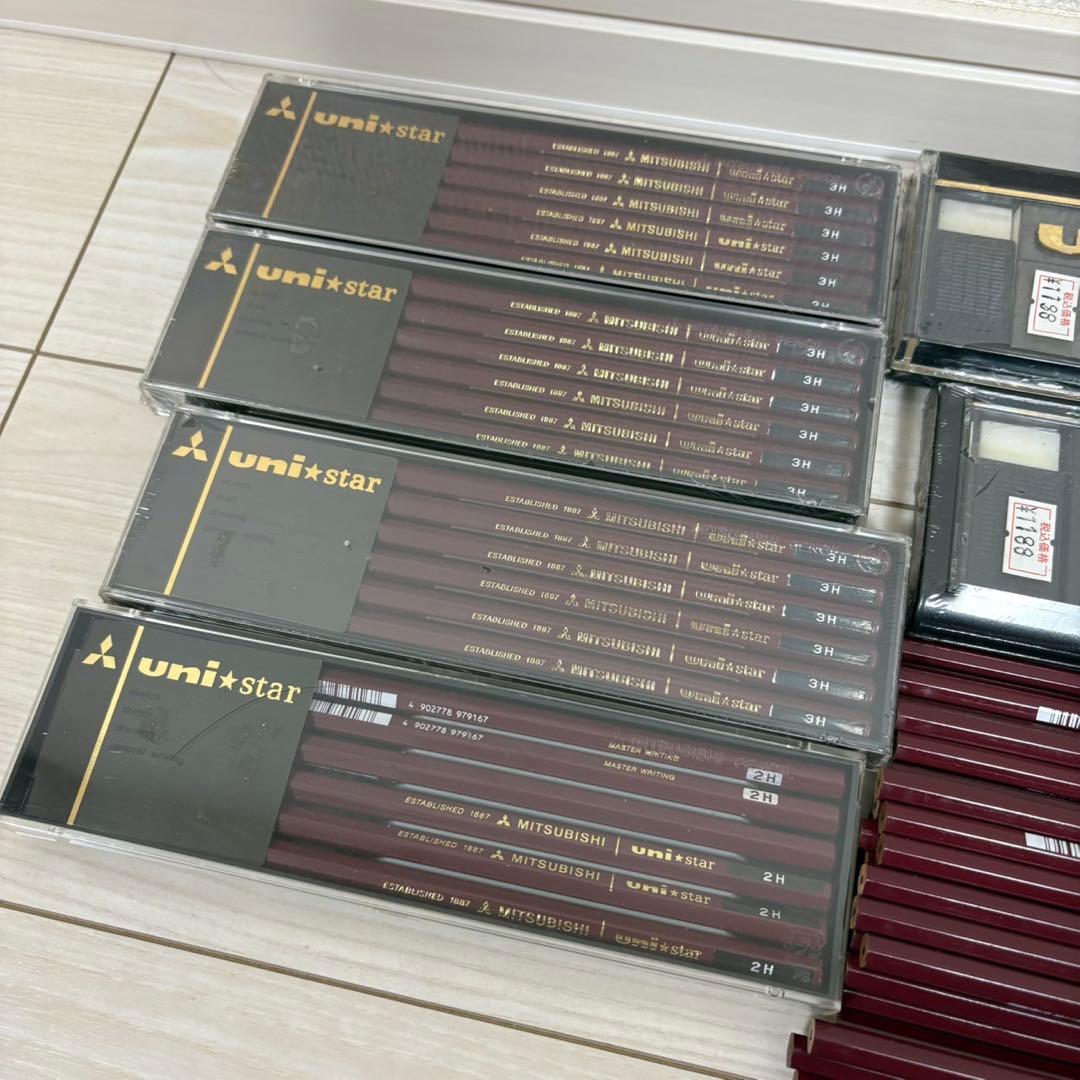 新品 三菱鉛筆 ユニ ハイユニ えんぴつ 大量