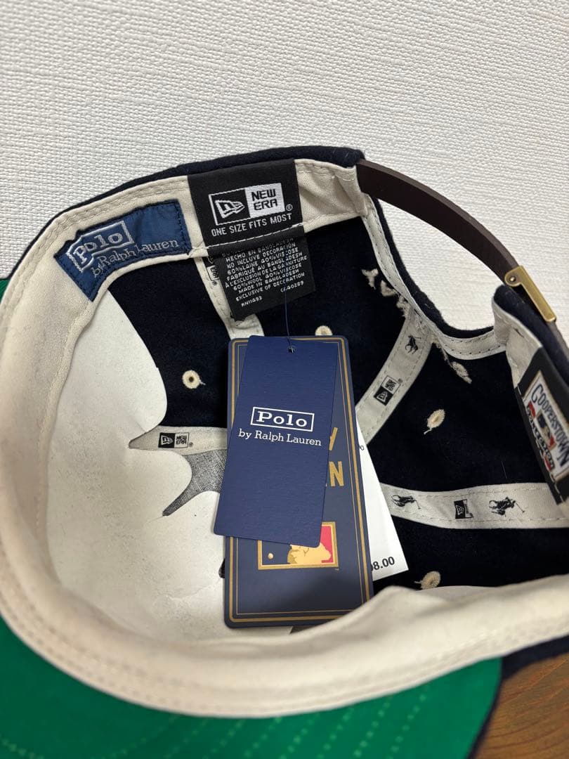 タグ付polo ralph lauren✖︎MLBヤンキース✖︎NEWERAキャップ