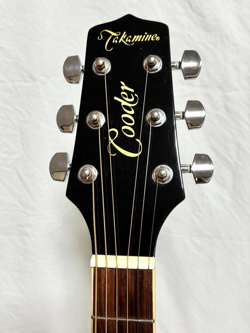 【新品弦張替済】Cooder エレアコ TCP-400 BK タカミネ