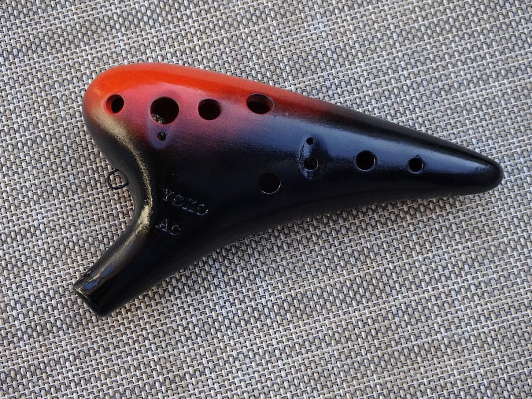 ＹＯＫＯオカリナ　アルトＣ管（レッド）