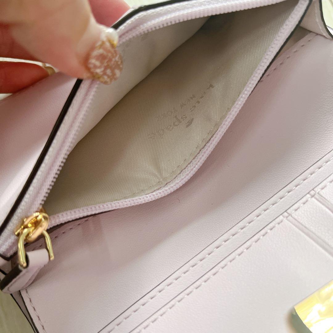 Kate Spade バタフライ&フローラルカットワーク財布 ケイトスペード